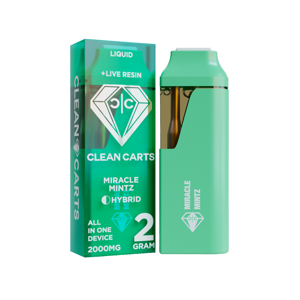 Clean Carts Rosin Gummies and Concentrates